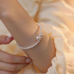 Strand French Retro Faux Pearl Ladies Luxury Unique Design Simple Bracelet