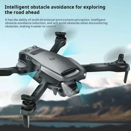 Drones New Mini RC Drone with 8K HD Dual Camera WiFi FPV Drone 4K Professional Obstacle Avoidance Folding Four Helicopter Gift Toys S24525