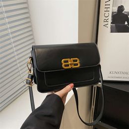 Spring Versatile Texture New Women's Niche Design Sense Shoulder Fashion Trend Chain Crossbody Bag 75% factory direct sales