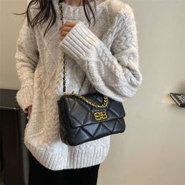 Urban Minimalist, Fashionable Personalized Chain Underarm Bag, Autumn 2023 New Style, and Versatile Women's Crossbody Bag 75% factory direct sales