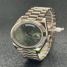 Brand world luxury watch Best version Watch DAY-DATE 40MM 228239 GREEN ANNIVERSARY DIAL Brand new automatic ETA 3255 watch 2-year warranty MENS WATCHES