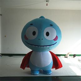 3mH (10ft) wholesale Inflatable Costume Short Plush Costume With CE Blower For City Stage Event Inflatables Suit Decoration