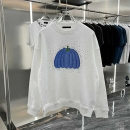 3D Printed Sweatshirt Men Women 1V Designer Sweater Pumpkin Series Long Sleeved Tshirt Round Neck Hoodie Oversize Sweaters Casual Pullove 549