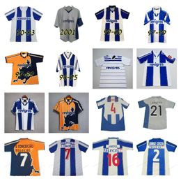 1994 1995 Porto Retro Soccer Jerseys MACIEL CARVALHO 2001 03 04 97 Cup Final home away Men DECO Kits Blue classic Uniform McCARTHY DERLEI finals Vintage Football Shirt