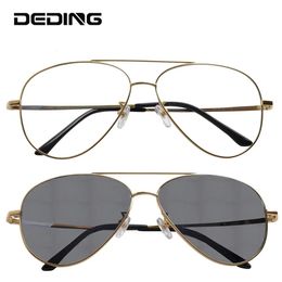 Pure Pilot Glasses Frame Super Large Men Aviation Sunglasses Prescription Myopia Optical Eyewear DD1559 240131