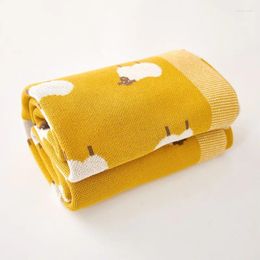 Blankets Knit Baby Blanket Stroller Cover Babies Accessories Born Swaddle Plaid Lange Envelope For Bedding Mother Kids