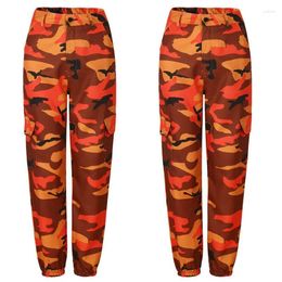 Women's Pants Womens Camouflage Loose Trousers Casual Military Army Combat Jeans High Waist Full Length Streetwear Hip Hop
