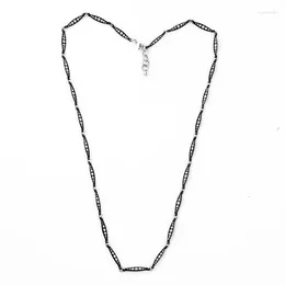 Chains Bulk Price Clothis Chain Necklace Black Encrusted Crystal Est Long Cool For Women Exaggerated Jewelry