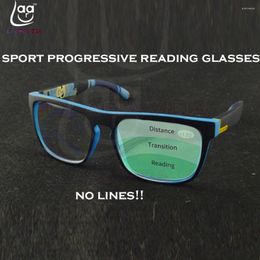 Sunglasses Oversized Frame See Near And Far No Line Men Women Progressive Multifocus Reading Glasses Add 75 100 125 150 175 200 225 To 400