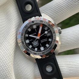 Wristwatches STEELDIVE Men Automatic Watch 43mm Sport Mechanical Wristwatch Diver 20ATM Waterproof BGW-9 Luminous Sapphire NH35 Steel Bezel