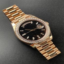 Brand world luxury watch Best EW version Watch 228345RBR EISENKIESEL DIAMOND DIAL ROSE GOLD Brand new automatic ETA Cal. 3255 sapphire Movemenwatch 2-year warranty
