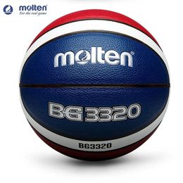 Official Material Basketball Molten Size 7 Outdoor Indoor Match Training Basketball Ball High Quality Men and Women Baloncesto 240127