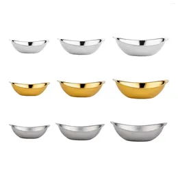 Bowls Stainless Steel Salad Bowl Snack Modern Unbreakable Fruit Decorative For Cake Small Portions Soup Home Wedding