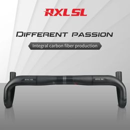 RXL SL 31.8mm Carbon Drop Bar Road Bicycle Handlebar 380400420440mm UD Matte External Routing Racing Bike Handle Bars 240131