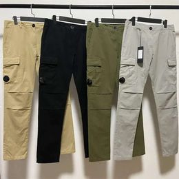 Lens Pocket CP Pant Garment Dyed Cargo Pants Italian Designer Sweatpants Outdoor Men Trousers Loose Tracksuit M-2Xl 137