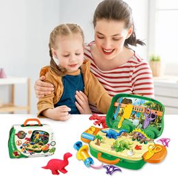 Plasticine Modelling Clay Kit DIY Colourful Toy Box Set Non Toxic Craft Toys for Boys and Girls 3 Kids 240124