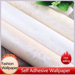 Vine Flower Pattern Self Adhesive Wallpaper Kitchen Waterproof Oil Resistant Decorative 240122