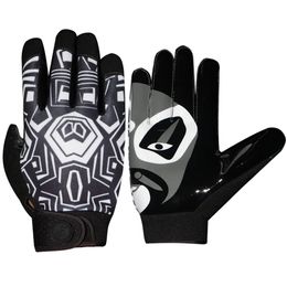 Moreok Rugby Gloves Breathable Anti-slip Full Finger Silicone Baseball American Football Gloves Adjustable Wristband Gloves 240122