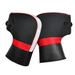 Cycling Gloves Bicycle Handlebar Cover For Warmth Winter Electric Scooter Windproof Thickened Reflective Design