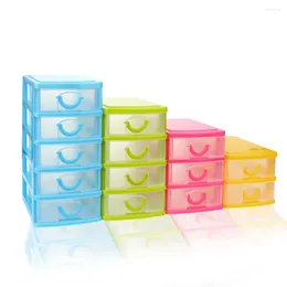 Kitchen Storage Durable Plastic Mini Desktop Drawer Sundries Case Small Objects Fashionable And Simple Home Goods 2024 Organisers
