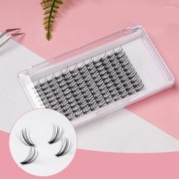 False Eyelashes 120 Piece DIY Cluster Lash Fluffy Segmented Single Extension Bundle Soft Volumizing