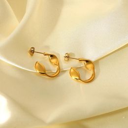 Stud Earrings Mobius Stainless Steel Claw Earring Women Piercing Gun Tragus Small Jewelry Pendientes Korean Fashion Oorbellen