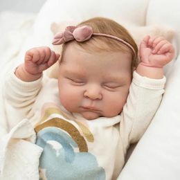 21Inch Three Versions Reborn Doll Kit Peaches Soft Touch Fresh Colour Unfinished Blank Painted DIY Parts 240129