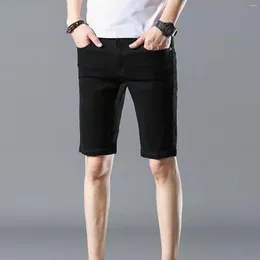 Men's Jeans Summer Solid Color Denim Shorts Mens Thin Work Pants Kitchen For Men Cargo Big And Tall