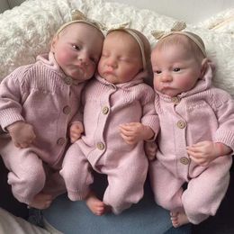 19inch Levi Awake Already Painted Finished Reborn Doll born Baby Size 3D Skin Visible Veins Collectible Art Doll high quality 240131