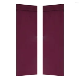 Curtain 2pcs Blinds Window Living Room Decorative Shading Blackout Drapes Panel Privacy Protection Bedroom French Door Home