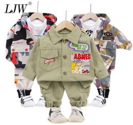 2021 Kids Clothes Baby Boys Costume Cartoon bird Tracksuit Tops Pants Children spring Boys Outfits girls infantil Newborn Set 21031139777