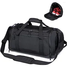 Duffel Bags Gym Training Bag Fitness Sports Yoga Separate Wet Dry Luggage Women Handbag Outdoor Travel Duffle