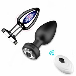 Butt Plug For Women Vibranting Anal Plug Remote Control Vibrating Japanese Prostate Massager Adult Sex Toys For Men 18 I61W 240130