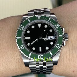 Brand world luxury watch Best version Watch 40mm 116610 Green Ceramic Bezel Brand new automatic ETA Cal.3135 Movement watch 2-year warranty MENS WATCHES