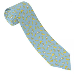 Bow Ties Mens Tie Cartoon Bananas Neck Cute Classic Casual Collar Design Cosplay Party Quality Necktie Accessories