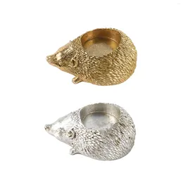 Candle Holders Hedgehog Candlestick Decorative Holder For Wedding Party Fireplace