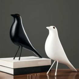 Bird Home Decor House Adornment Office Desk Ornament Arts Gifts Replica Sculpture 240123