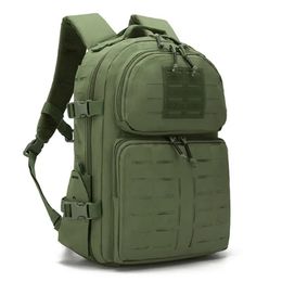 35L Multifunction Tactical Backpack Hiking Camping Travel Rucksack Army Trekking Bag Molle Men Military Mountaineering Backpack 240124