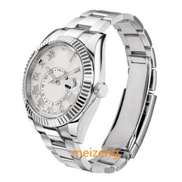 Brand world 2024 watch Best factory version Watch 42MM White Gold Ivory Index Hour Markers Dial 326939 automatic watch 2-year warranty
