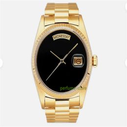 Brand world luxury watch Best EW version Watch 18038 Onyx Dial Mens Watch automatic ETA Cal. 3255 watch 2-year warranty MENS WATCHES