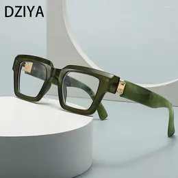 Sunglasses Retro Square Glasses Frame Men Anti Blue Light Women Fashion Computer Eyeglasses Customized Prescription 60967