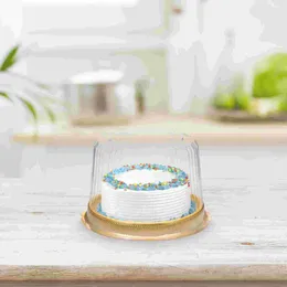 Take Out Containers 20 Pcs Cake Box Carrier Cheesecake Plastic Container With Lids Boxes Disposable Transparent