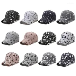 Ball Caps Fashion Alphabet Graffiti Printed Baseball Cap Outdoor Cotton Sun Hat Men And Women Summer Adjustable Casual