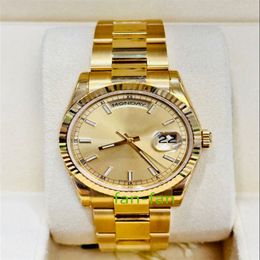 Brand world luxury watch Best version WatchDay-Date 118238 36mm 18k Yellow Gold Watch NEW OLD STOCK 2024 Brand new automatic ETA 3235 watch 2-year warranty MENS WATCHES