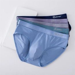 Underpants 5PCS Ultra-thin Comfortable Underwear Men's Briefs