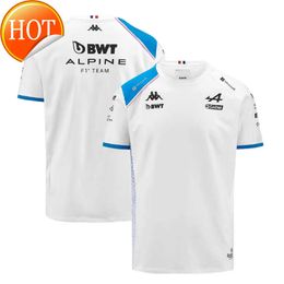 Hot selling suit Renault Team Edition round neck breathable quick drying mens short sleeved T-shirt