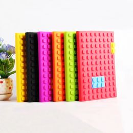 Notebook Silicone Pop Cover Note Pads Fidget Sensory Toys Mini Journal School Supplies Kids Stationery 240119