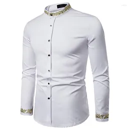 Men's Dress Shirts Mens Medieval Renaissance Victorian Steampunk Gothic Slim Cut Shirt Cosplay Stage Costume Casual Vintage Clothes Fashion