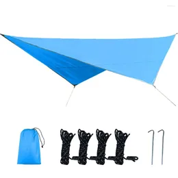 Tents And Shelters Outdoor Sunshade Waterproof Camping Mat Sail Oxford Cloth Garden Awning Canopy Tarp Tent Shade Ground
