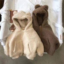 Jackets 2024 Baby Jacket Girl Hooded Spring And Autumn Children's Wearing Kid Boys Winter Clothes Outfits Coat 2-10 Years